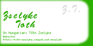 zselyke toth business card